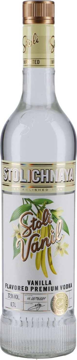 * Wodka Stolichnaya Vanille 1 x 70 cl