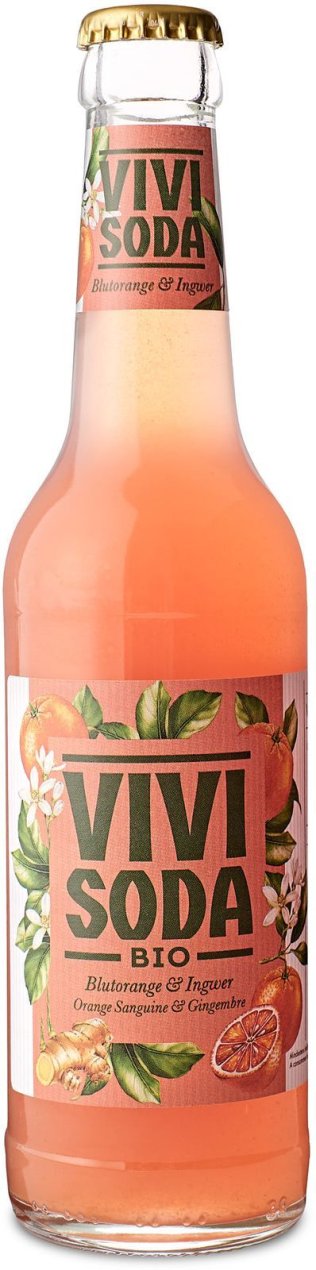 Vivi Soda Bio Blutorange & Ingwer MW 24 x 0.33l