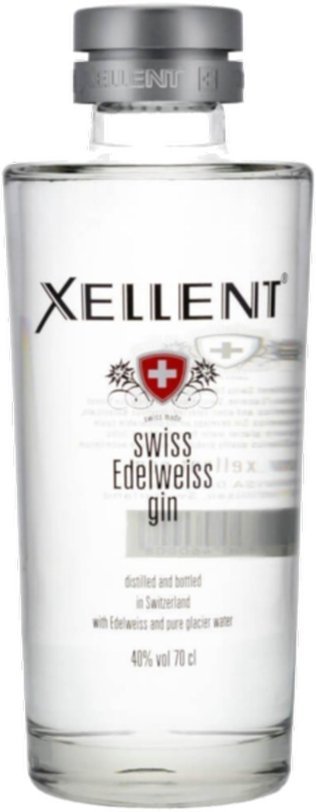 * Xellent Swiss Edelweiss Gin 1 x 70 cl