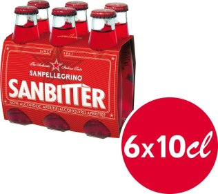 Sanbitter Rosso 10cl 4 x 8 x 0.10l Kt.