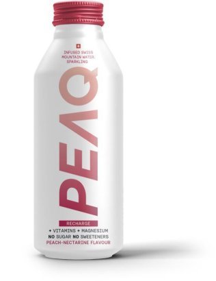 * Peaq Recharge Peach-Nectarine 47.3cl 12 x 473ml Kt.