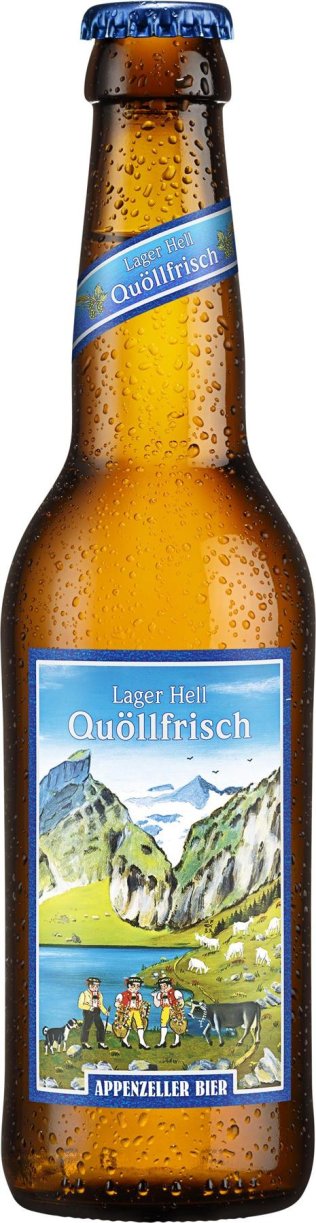 Appenzeller Quöllfrisch hell 33cl MW 24 x 0.33l