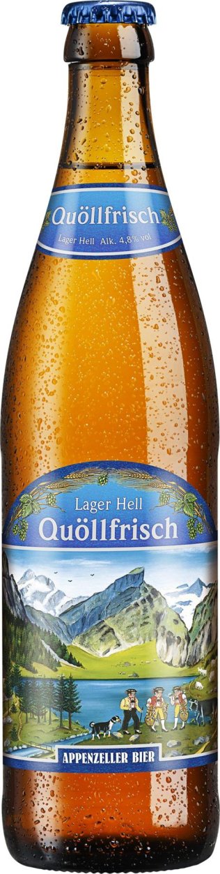 Appenzeller Quöllfrisch hell 50 cl 20 x 0.50l
