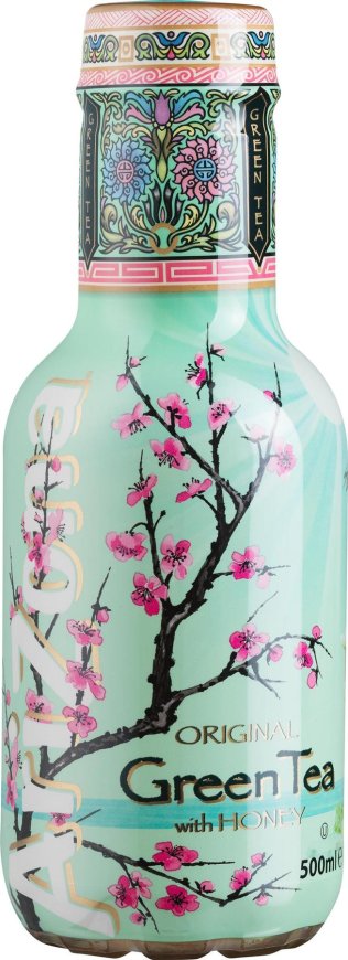 AriZona Green Tea 50cl PET 6 x 0.50l Kt.