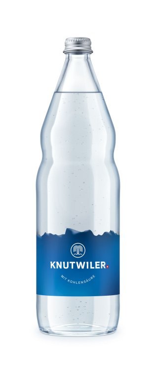 Knutwiler mit Kohlensäure 1lt MW 12 x 1.00l