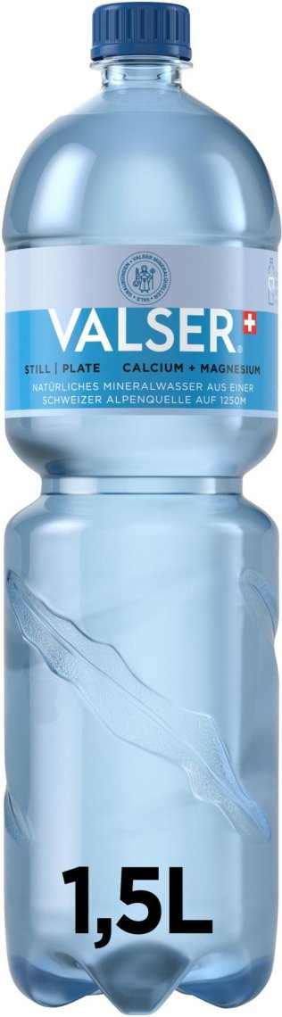 * Valser Calcium + Magnesium 1.5l PET 6 x 1.50l Kt.