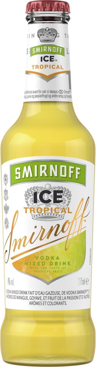 * Smirnoff Ice Tropical 27.5cl DS 24 x 27.5 cl Kt.