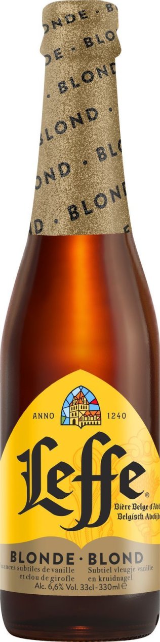 Leffe Blonde 33 cl Glas EW 24 x 0.33l