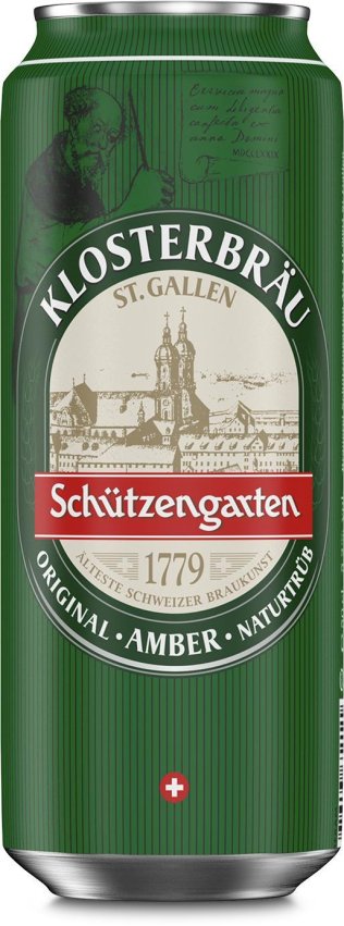 Schützengarten St. Galler Klosterbräu 5dl DS 4 x 6 x 0.50l