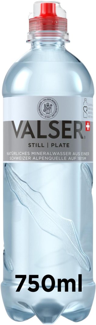 Valser Still 75cl Sportcap 6 x 0.75l kt.
