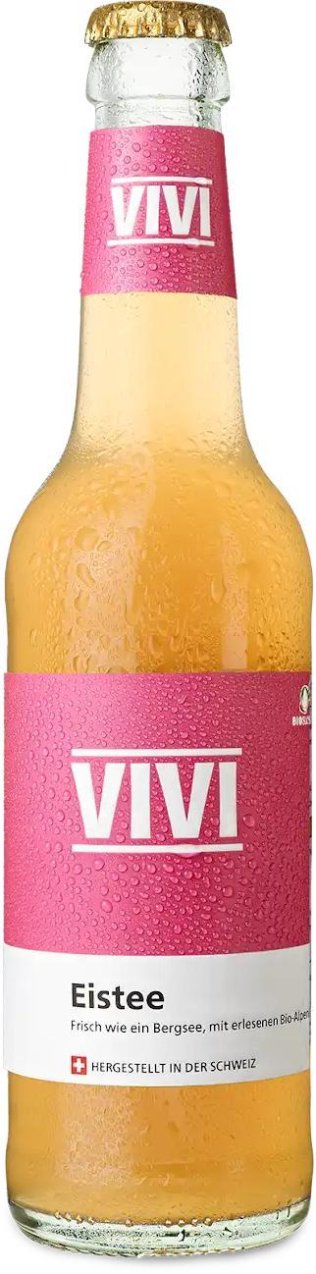 Vivi Eistee Schweizer Alpenkräuter Bio 33 cl MW 24 x 0.33l