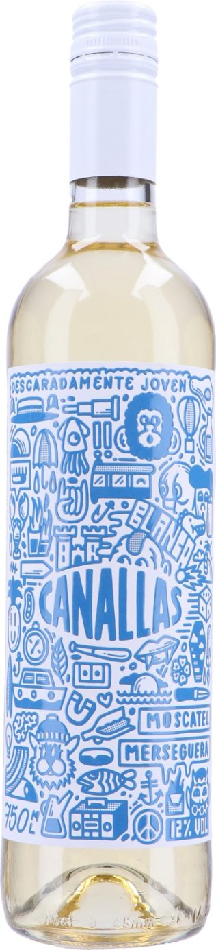 Canallas Blanco D.O. Valencia 2023 6 x 75 cl. Kt