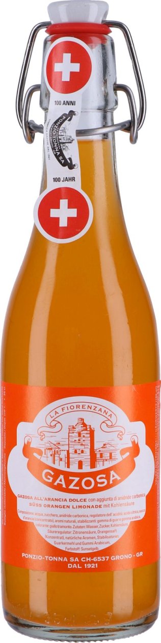 Gazosa La Fiorenzana süsse Orange 35cl MW 20 x 0.35l