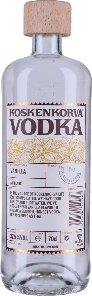 Koskenkorva Vanille Vodka 70cl 1 x 70 cl