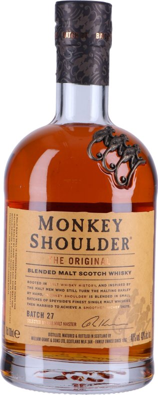 Monkey Shoulder Blendet Malt Whisky 70 cl 1 x 70 cl