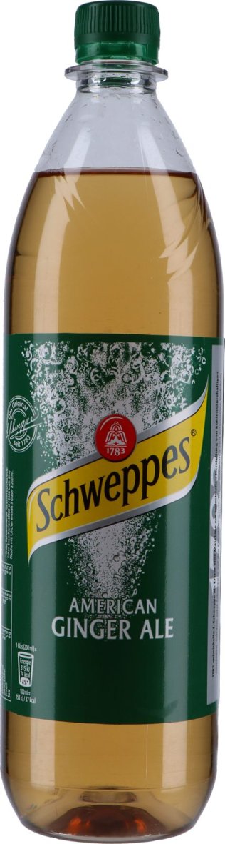 Schweppes Ginger Ale 1lt PET Har. 6 x 1.00l