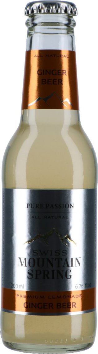 Swiss Mountain Spring Ginger Beer 20cl 24 x 0.20l Kt.