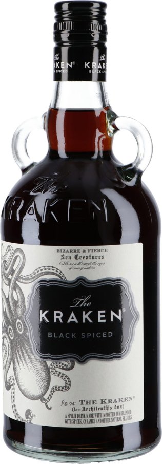 The Kraken Black Spiced Rum 1 x 70 cl