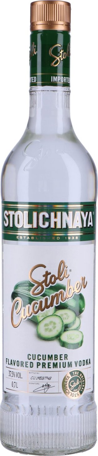* Wodka Stolichnaya Cucumber 1 x 70 cl