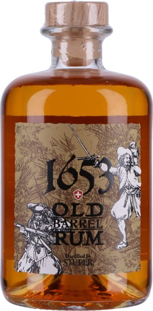 *1653 Old Barrel Rum 50cl 1x 50 cl