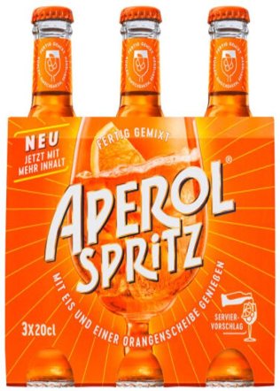 * Aperol Spritz 8x3 20cl 8 x 3 x 20 cl Kt.