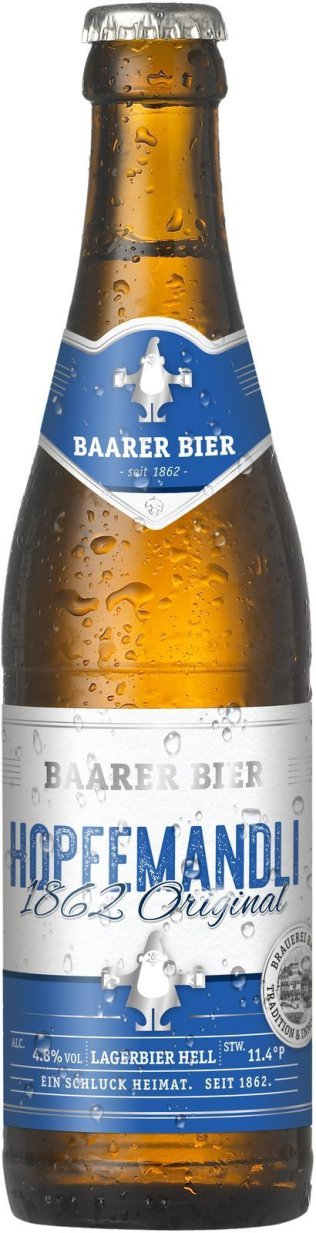 Baarer Hopfemandli 1862 Original 33cl MW 24 x 0.33l