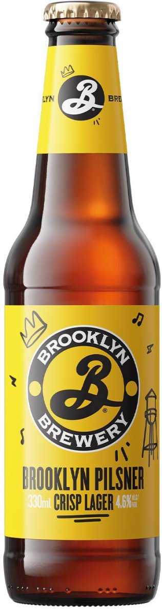 * Brooklyn Pilsner 33cl EW 24 x 0.33l Kt.