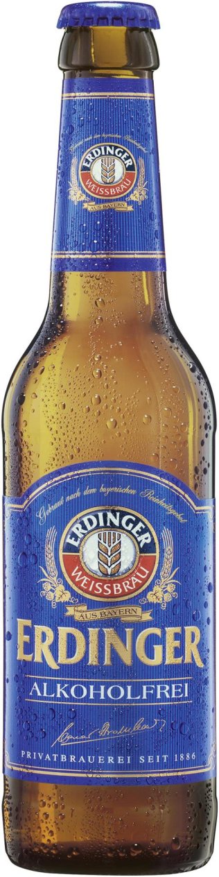 * Erdinger Alkoholfrei 33 cl EW 4 x 6 x 0.33l Kt.
