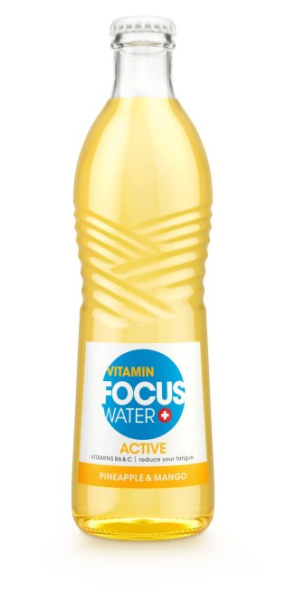 * FOCUSWATER ACTIVE Ananas & Mango MW 24 x 0.33l