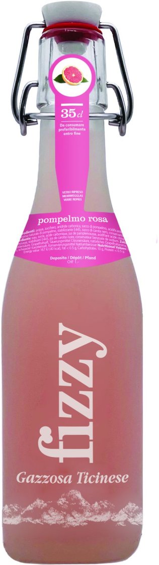 * Gazzosa Fizzy Pompelmo Rosa MW Büg. 20 x 0.35l