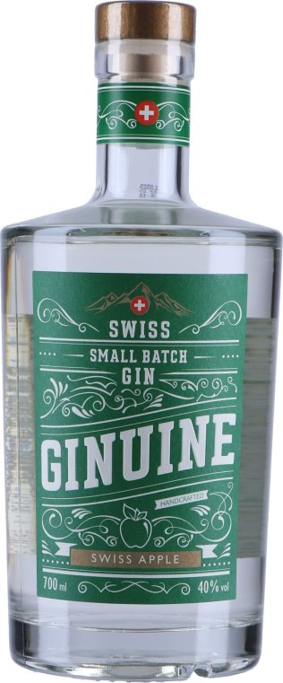 Ginuine Swiss Apple Gin 1 x 70 cl