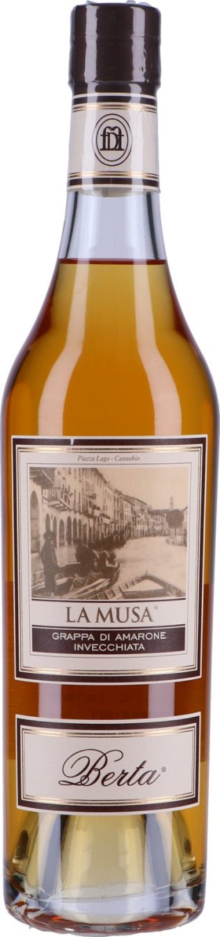 Grappa Berta La Musa Amarone 1 x 50 cl