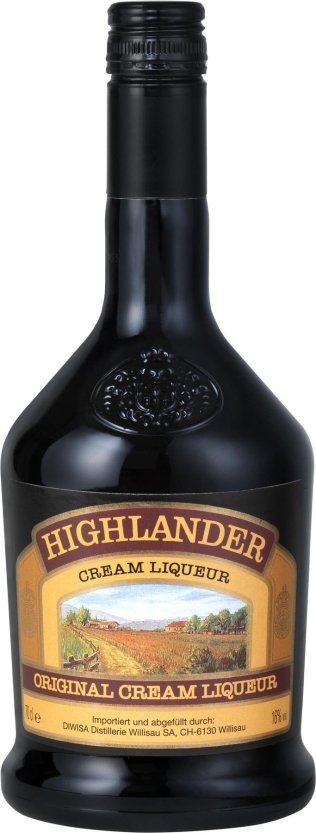 * Highlander Cream Likör 70cl 1x 70 cl