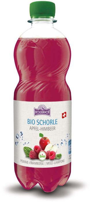 Holderhof Apfel-Himbeerschorle Bio 12 x 0.50l Kt.