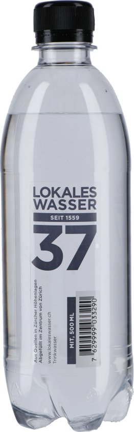 Lokales Wasser 37 ohne CO2 0.5l PET 12 x 50 cl Kt.