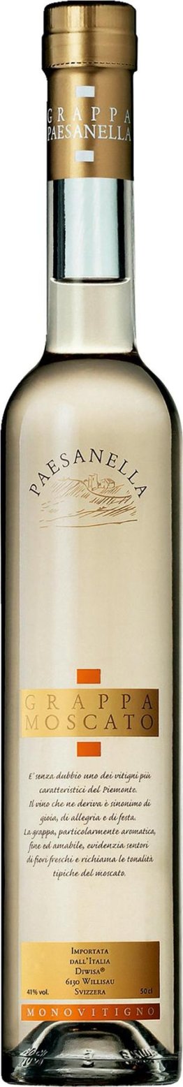 Paesanella Grappa di Moscato 50cl 1 x 0.50l