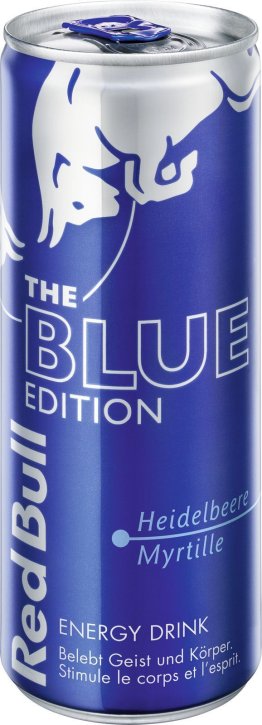 Red Bull THE Blue Edition-Heidelbeer 25 cl 24 x 0.25l Kt.