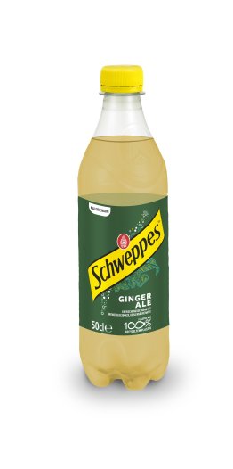 * Schweppes Ginger Ale 5 dl PET 24 x 50 cl Kt.