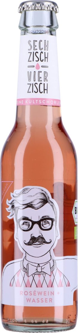 Sechzisch Vierzisch Roséwein + Wasser 27.5cl 24 x 27.5cl Kt.