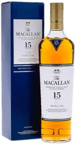 * The Macallan 15years DoubleCask 1 x 70 cl