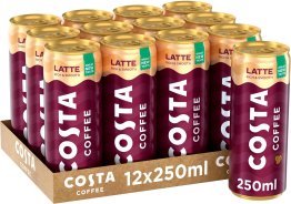 * Costa Coffee Latte 25cl DS 12 x 0.25l Kt.