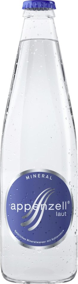 Appenzell Mineral laut 33 cl MW 24 x 0.33l