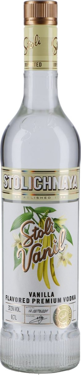 Wodka Stolichnaya Vanille 1 x 70 cl