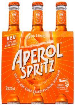 * Aperol Spritz 8x3 20cl 8 x 3 x 20 cl Kt.
