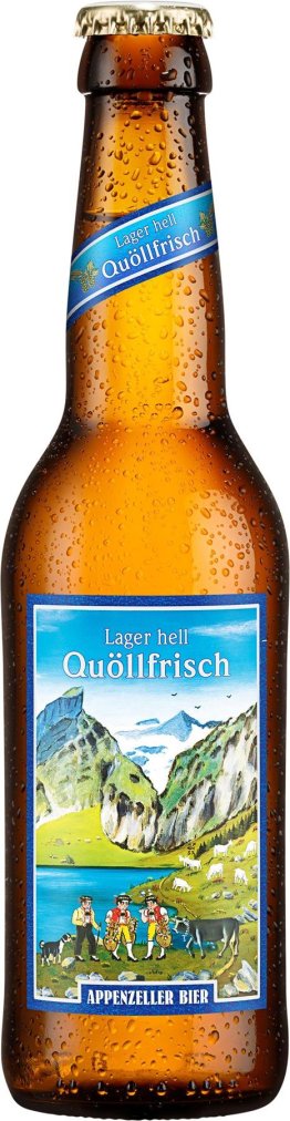 Appenzeller Quöllfrisch hell 33cl MW 24 x 0.33l