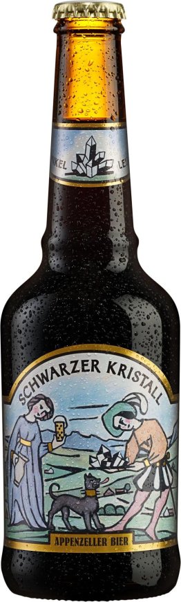 Appenzeller Schwarzer Kristall 33cl 20 x 0.33l