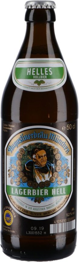 Augustiner Lager hell 50cl MW 20 x 0.50l