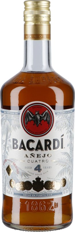 * Bacardi Anejo 4 Anos 70cl 1 x 70 cl