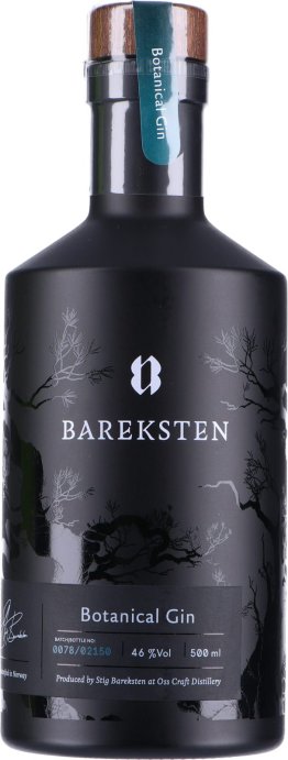 * Bareksten Botanical Gin 50cl 1 x 50 cl