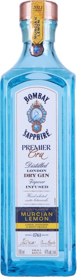 * Bombay Sapphire Premier Cru Murcian Lemon 1 x 70 cl